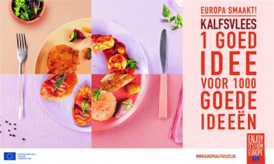 Campagnebeeld EU campagne kalfsvlees
