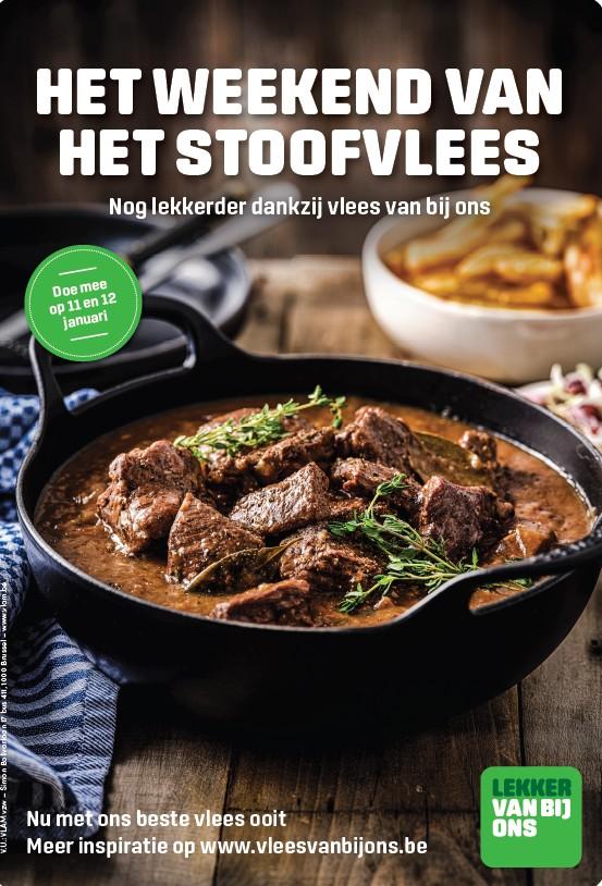 Affiche Weekend van het stoofvlees Affiche Weekend van het stoofvlees