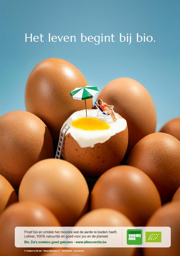 Campagnebeeld bio: het leven begint bij bio Campagnebeeld bio: het leven begint bij bio