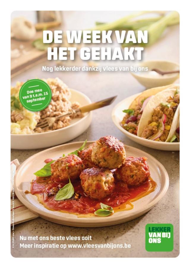 Affiche Week van het Gehakt Affiche Week van het Gehakt