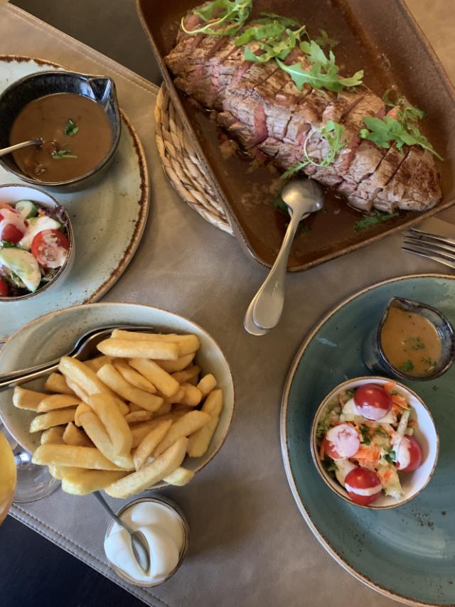 Steak met streken Steak met streken