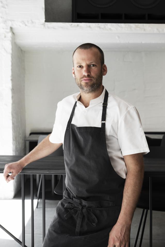 Maarten Van Assche, chef van restaurant Magma, Mechelen Maarten Van Assche, chef van restaurant Magma, Mechelen