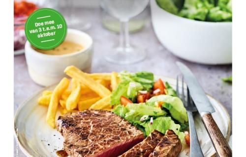 Affiche De week van de steak-friet 2025
