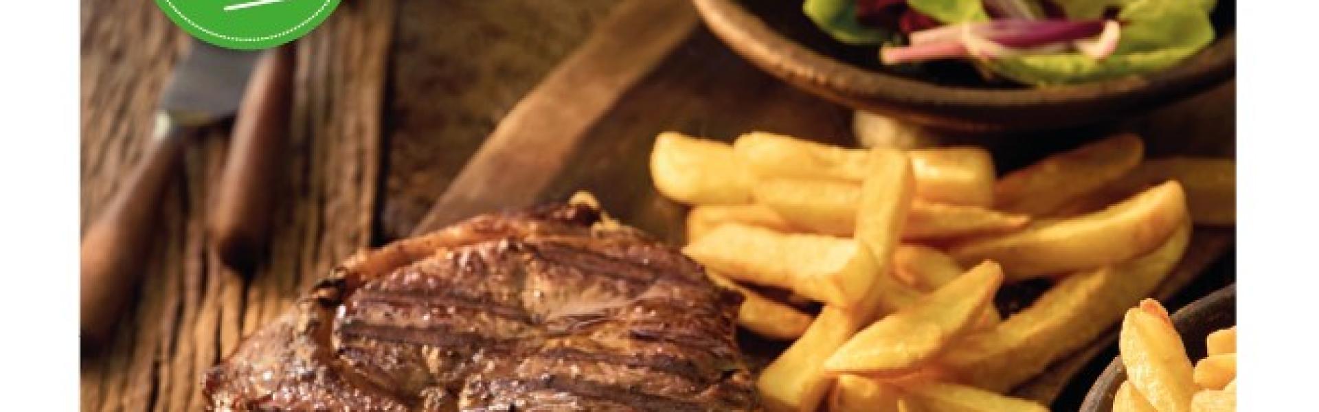 Affiche week van de steak-friet Affiche week van de steak-friet