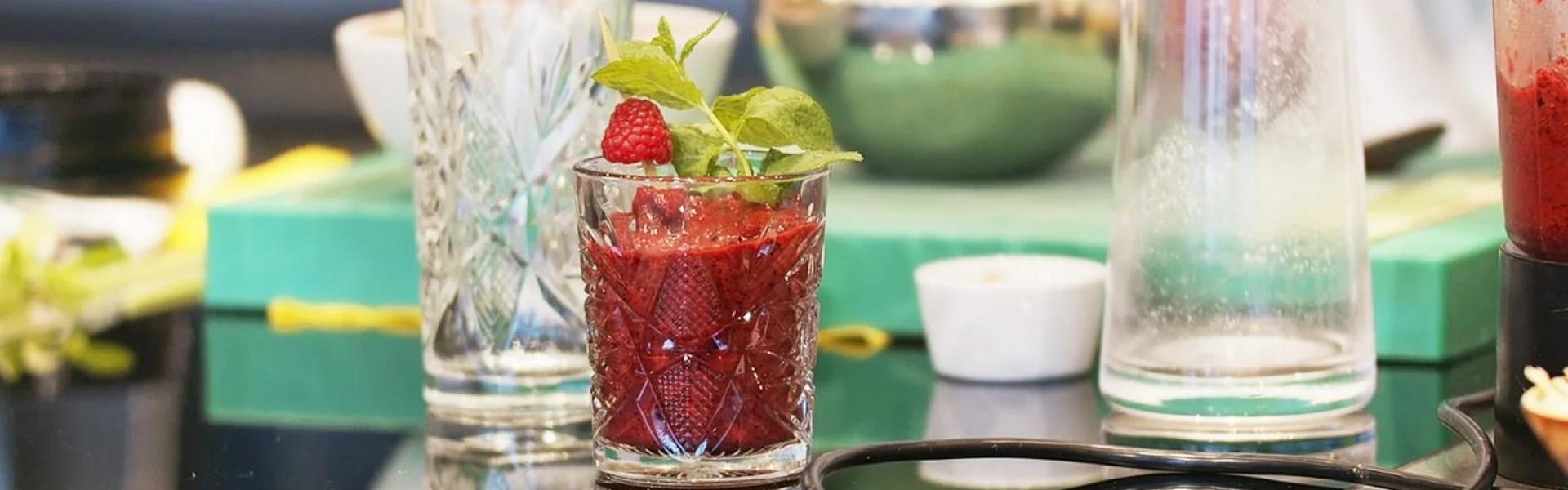 Matcha smoothie met wei Matcha smoothie met wei