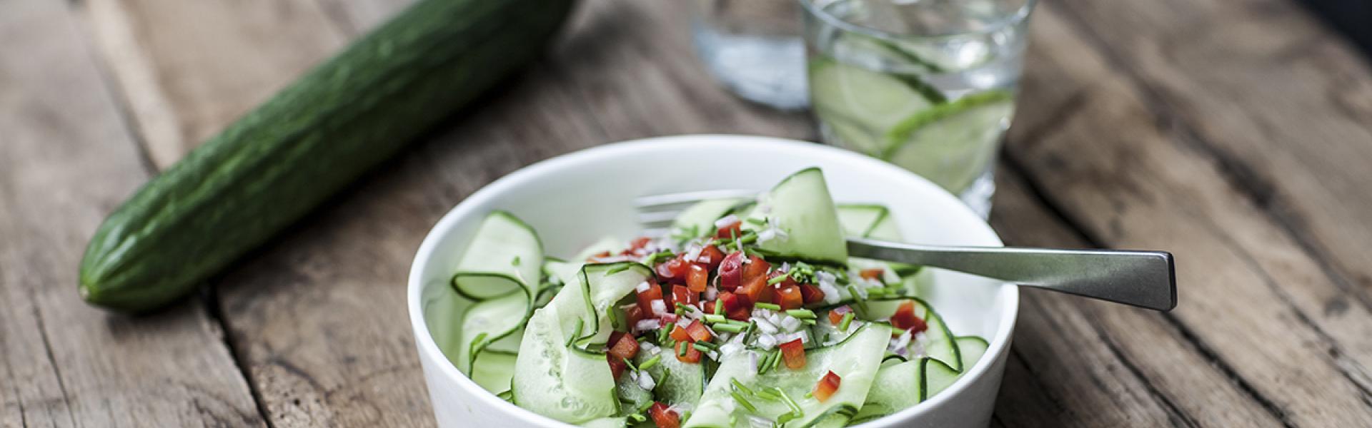 Recept met komkommer Recept met komkommer